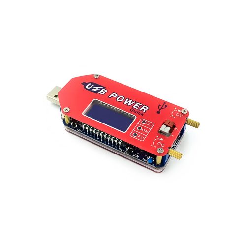 DP3A 15W Adjustable DC-DC Converter, Input DC4-13V, Output DC0.5-30V, LCD Display, With Housing, with Quick Charge Trigger