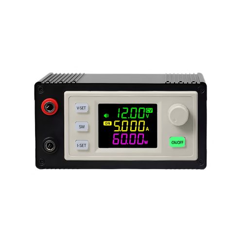 XY-SK60X 60W DC-DC Buck Boost Converter Adjustable Regulated Power Module with Housing, Input DC6-36V, Output DC0-36V/5A, 111MM*65MM*57MM