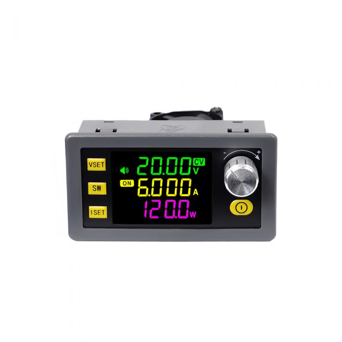 XY-SK120 120W DC-DC Buck Boost Converter Adjustable Regulated Power Module, Input DC6-36V, Output DC0-36V/6A, 79MM*50MM*43MM