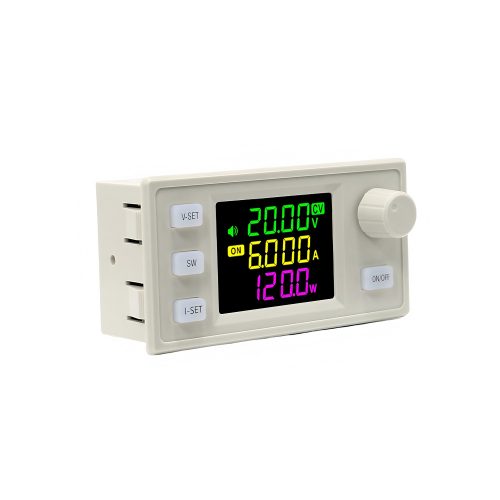XY-SK120X 120W DC-DC Buck Boost Converter Adjustable Regulated Power Module, Input DC6-36V, Output DC0-36V/6A, 86MM*50MM*45MM