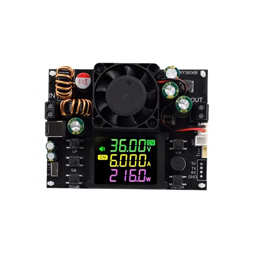 XY3606B 216W DC-DC Step Down Buck Converter Adjustable Regulated Power Module, Input DC6-36V, Output DC0-36V/6A
