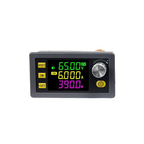 XY6506 390W DC-DC Step Down Buck Converter Adjustable Regulated Power Module, Input DC12-72V, Output DC0-65V/6A, 79MM*50MM*43MM