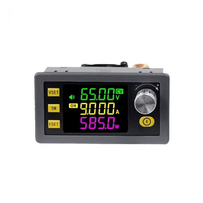 XY6509 585W DC-DC Step Down Buck Converter Adjustable Regulated Power Module, Input DC12-72V, Output DC0-65V/9A, 79MM*50MM*43MM