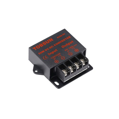 50W 12V/24V to 5V DC-DC Step Down Buck Converter, Waterproof, Input DC10-35V, Output DC5V/10A