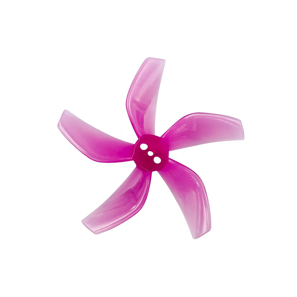 A1101-4006 GEMFAN D51 Five-Blade Propeller, 1.5mm, Hot Pink 4-Pairs Set(4CW+4CCW)