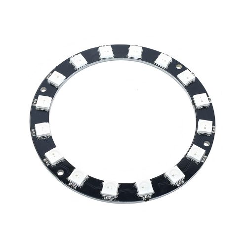 WS2812 5050 RGB LED Module, 16 Bits, Round Style