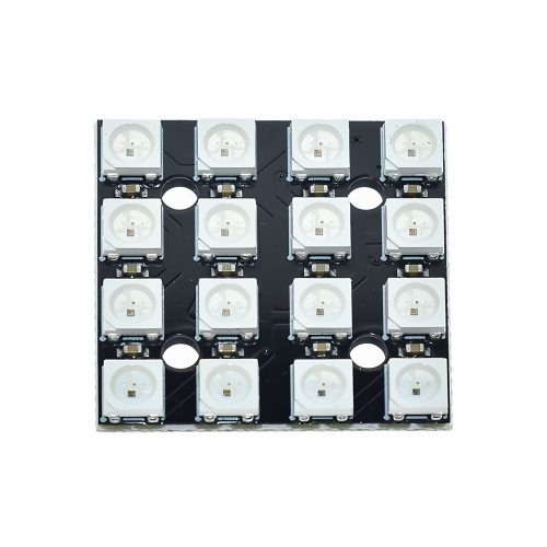 WS2812 5050 RGB LED Module, 16 Bits, Rectangle Style