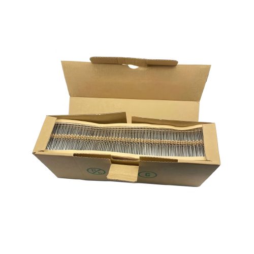 5000PCS 1Ω~10MΩ Carbon Film Resistor 0.25W ±5% (Please specify the resistance value when placing your order)