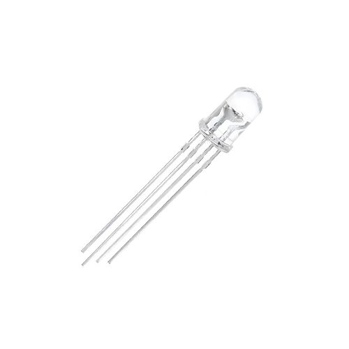 5pcs 2V-3V/20mA RGB Full Color Ultra-bright LED 5mm Through Hole, Round Head, CC