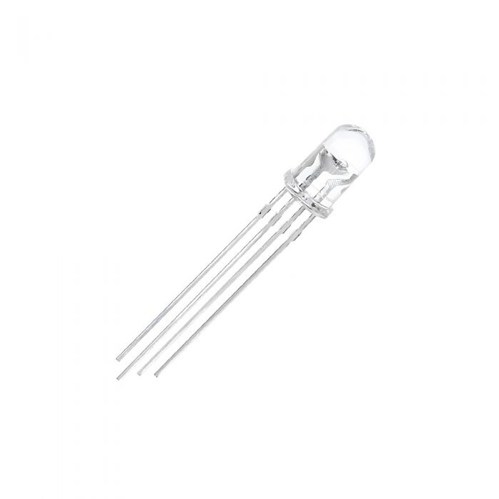 5pcs 2V-3V/20mA RGB Full Color Ultra-bright LED 5mm Through Hole, Round Head, CC