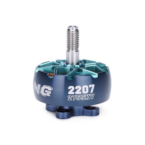 iFlight XING2 2207 2755KV Brushless Motor for 5-inch FPV Racing Drone, 3-5S Working Voltage, Max Power 645.6W, Max Current 40.35A, Max Thrust 1576g, Lead Cable 160mm