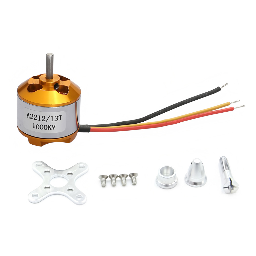 XXD A2212 1000KV Brushless Motor, 2-3S Working Voltage, Lead Cable 100mm