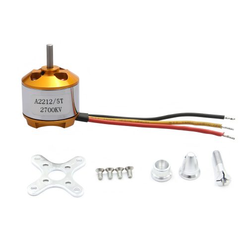 XXD A2212 2700KV Brushless Motor, 2-3S Working Voltage, Lead Cable 100mm