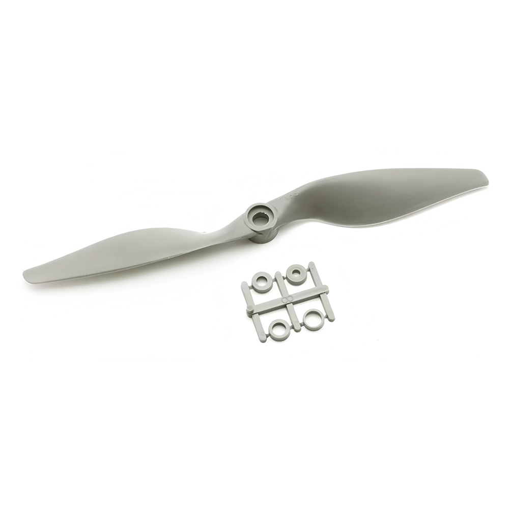 GEMFAN 7*5 7050 Dual-Blade Propeller, Fiberglass Nylon, Gray 1pc(1CW)