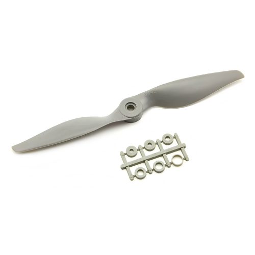 GEMFAN 8*4 8040 Dual-Blade Propeller, Fiberglass Nylon, Gray 1pc(1CW)