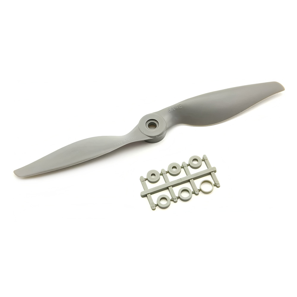 GEMFAN 8*4 8040 Dual-Blade Propeller, Fiberglass Nylon, Gray 1pc(1CW)