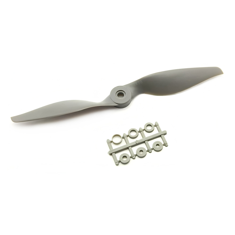 GEMFAN 8*6 8060 Dual-Blade Propeller, Fiberglass Nylon, Gray 1pc(1CW)