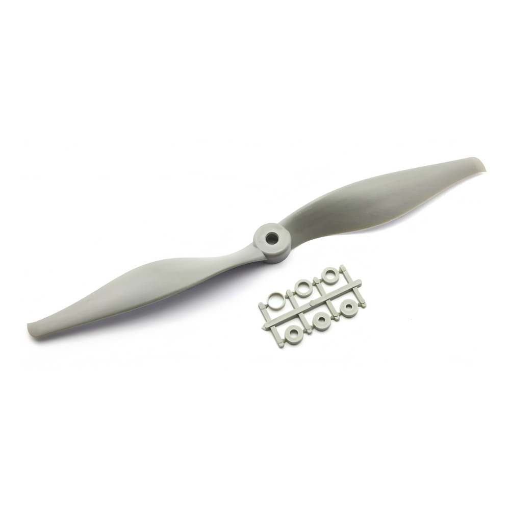 GEMFAN 10*6 1060 Dual-Blade Propeller, Fiberglass Nylon, Gray 1pc(1CW)