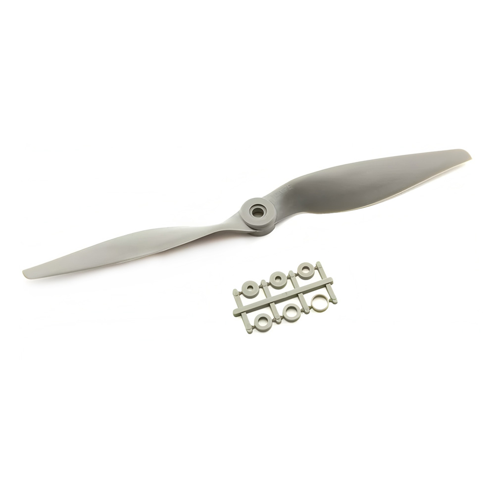GEMFAN 10*7 1070 Dual-Blade Propeller, Fiberglass Nylon, Gray 1pc(1CW)