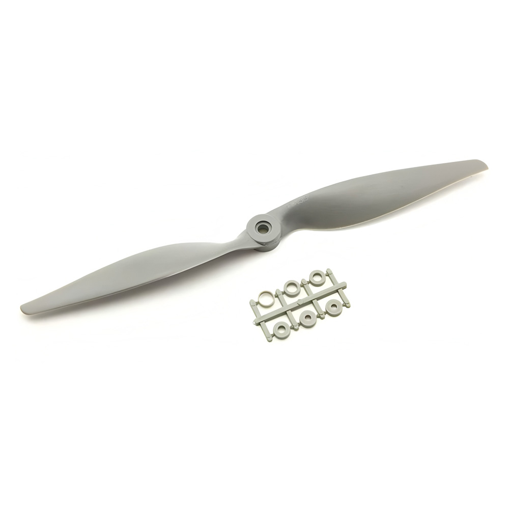 GEMFAN 11*5.5 1155 Dual-Blade Propeller, Fiberglass Nylon, Gray 1pc(1CW)