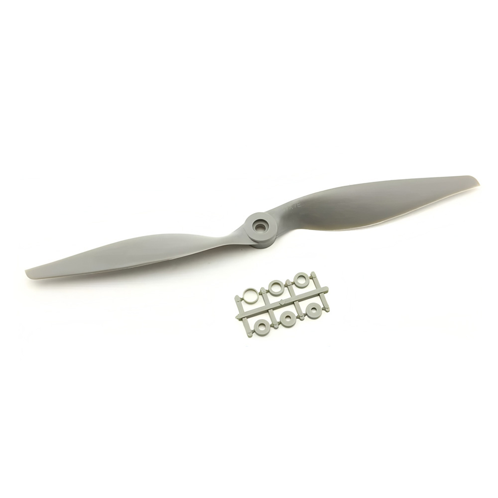 GEMFAN 11*7 1170 Dual-Blade Propeller, Fiberglass Nylon, Gray 1pc(1CW)
