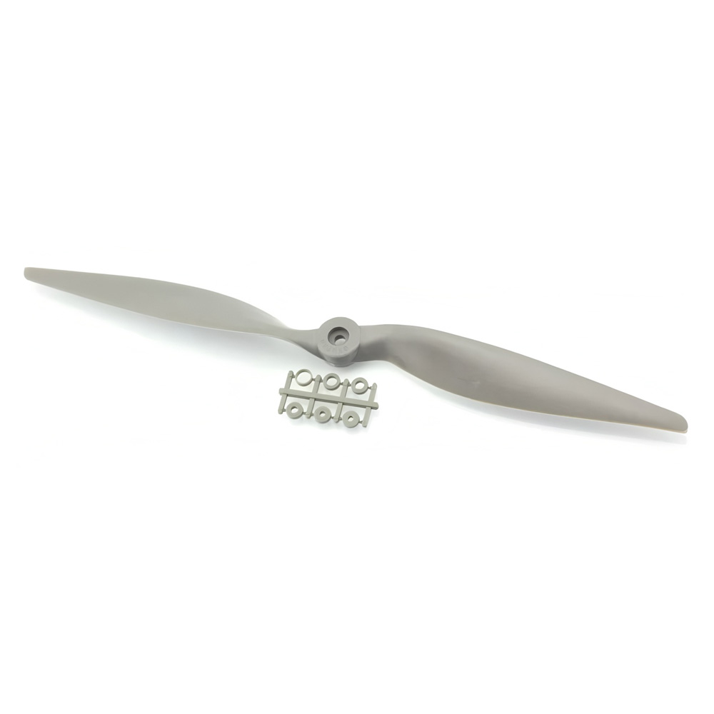 GEMFAN 15*8 1580 Dual-Blade Propeller, Fiberglass Nylon, Gray 1pc(1CW)