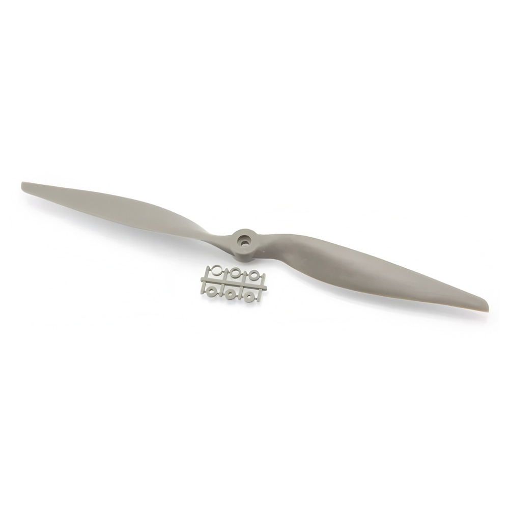GEMFAN 16*8 1680 Dual-Blade Propeller, Fiberglass Nylon, Gray 1pc(1CW)