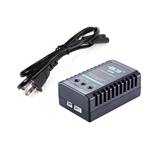 B3 RC Battery Balance Charger, 1.6A, DC20W, Input Voltage AC100-240V, for 2-3S Lipo Batteries, US Plug