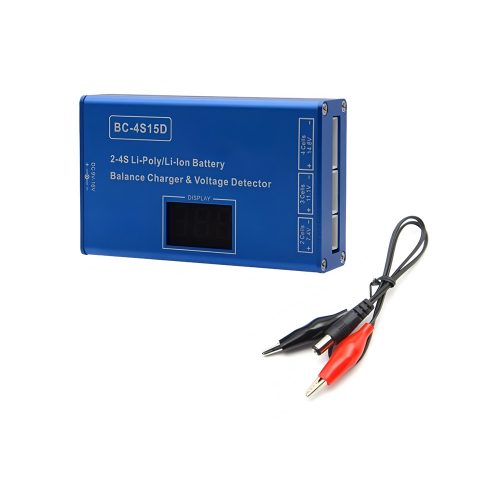 BC-4S15D RC Battery Balance Charger, 1.5A, DC25W, Input Voltage DC9-16V, for 2-4S Lipo Batteries