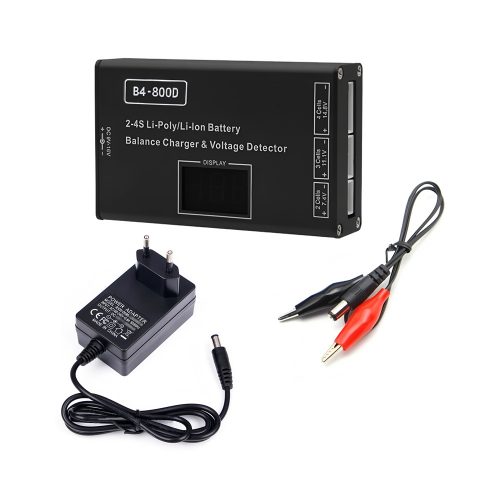 B4-800D RC Battery Balance Charger with 12V2A EU Adapter