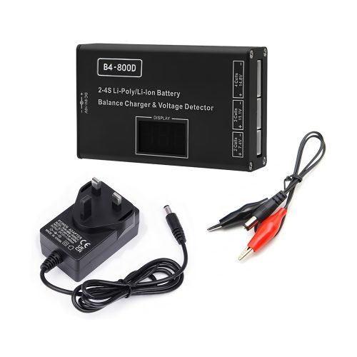 B4-800D RC Battery Balance Charger with 12V2A UK Adapter