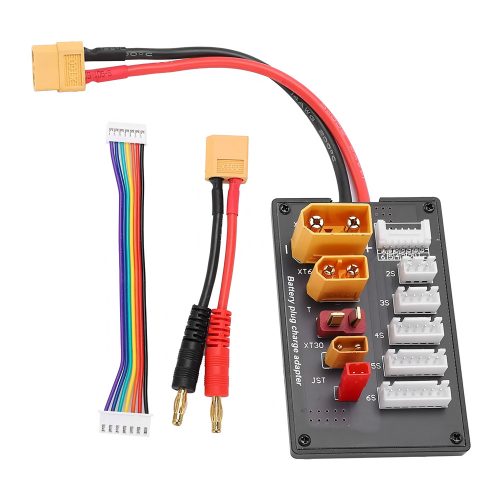 Lipo Battery Charger Board 2-6S XT30 XT60 XT90 JST T Connector Parallel Balance Charging Board for Imax B6 B6AC IDST Q6 Lite