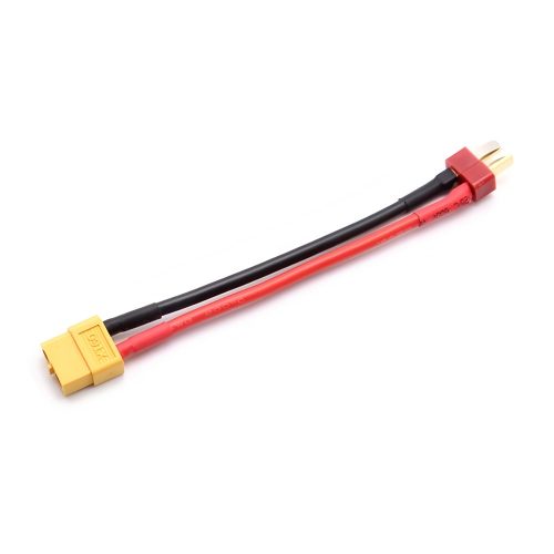 100MM 14AWG XT60 Female to T-Plug Male Connector Adapter Extension Cable
