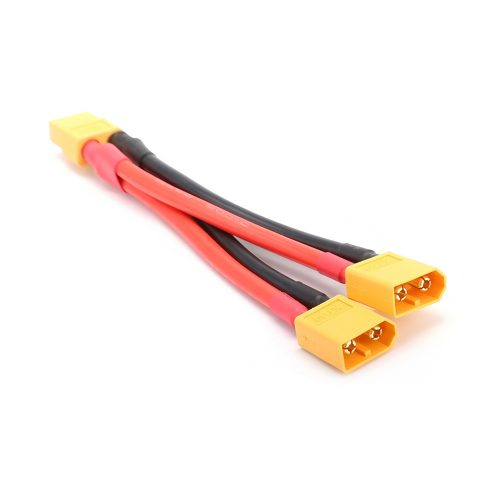 100MM 12AWG XT60 Female to 2pcs XT60 Male Adapter Extension Cable