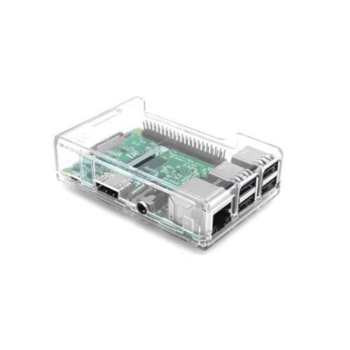 Transparent ABS Case for Raspberry Pi 3B/B+