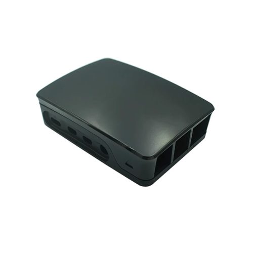 ABS Case for Raspberry Pi 4B Black/2 Parts Type