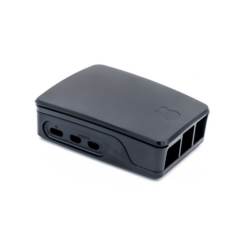 Official Black ABS Case with Cooling Fan for Raspberry Pi 5