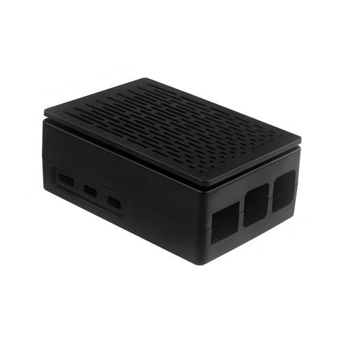 Black ABS Case Type B for Raspberry Pi 5