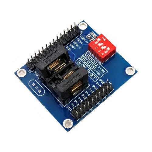 STM8S 8L TSSOP20 Programming/Test Socket with Offline Programmer and Downloader