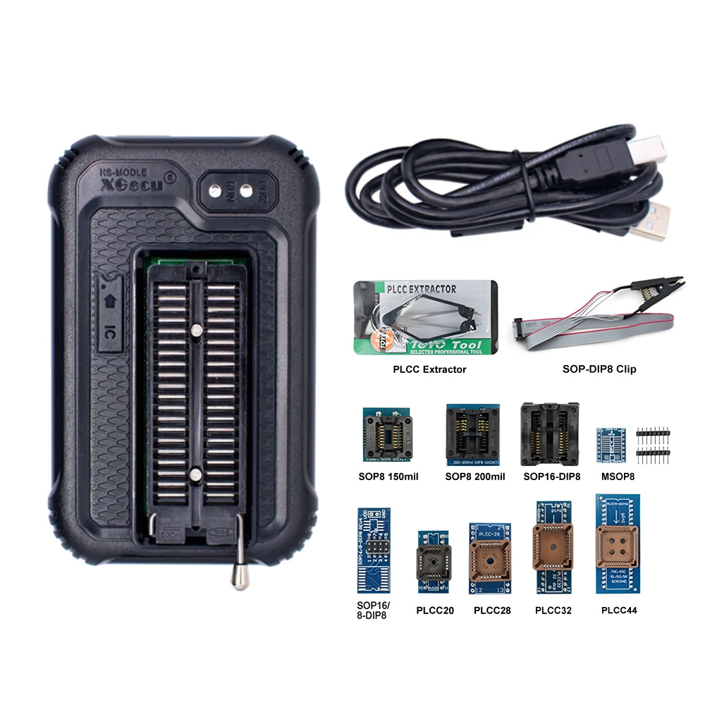 XGecu T48 Universal Programmer with 11pcs Accessories Kit