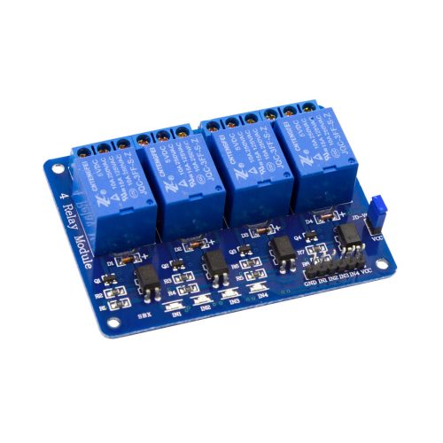 5V 10A 4 Channel Relay Module with Optocoupler Support Low-Level Trigger