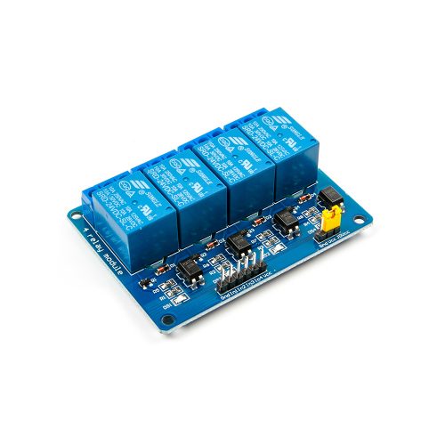 24V 10A 4 Channel Relay Module with Optocoupler Support Low-Level Trigger