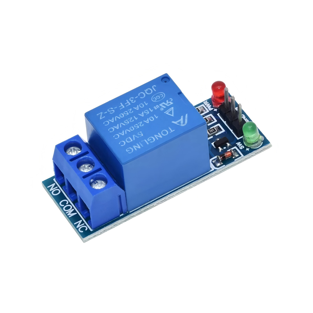 5V 10A 1 Channel Relay Module Low-Level Trigger with LED Indicator Light