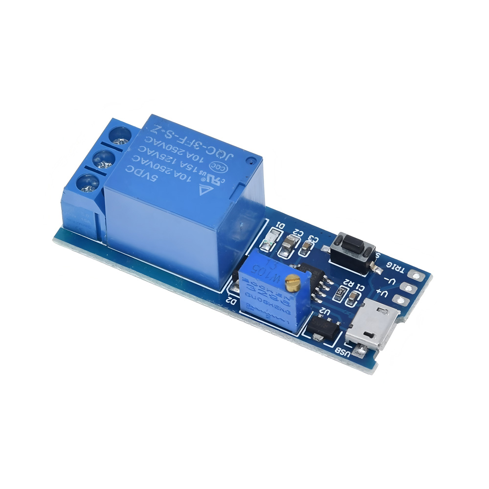 5V-30V 10A 1 Channel Relay Module with Delay Trigger Function
