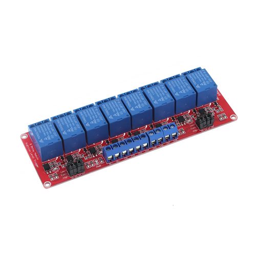 12V 10A 8 Channel Relay Module with Optocoupler Support High-Level or Low-Level Trigger