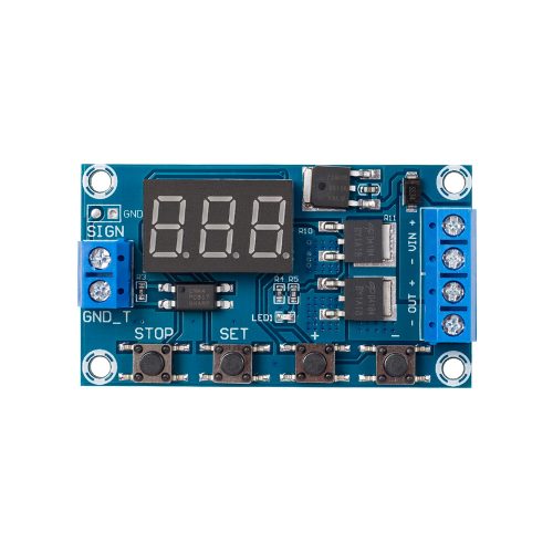 DC5-30V 400W Time Delay Switch Module with Dual MOSFET, Support High-Level Trigger