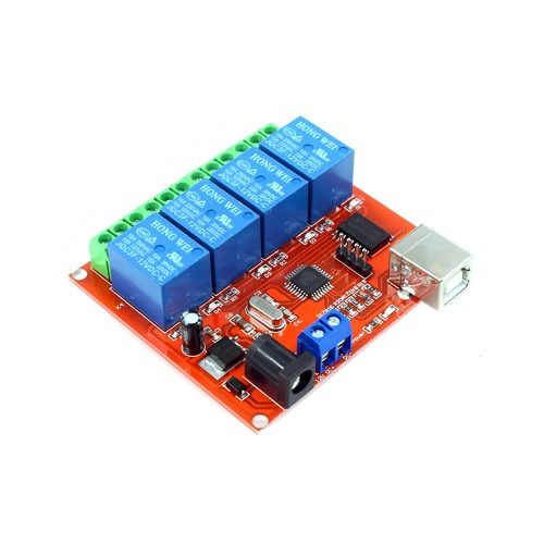 12V 4 Channel USB Control Relay Module