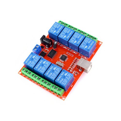 12V 8 Channel USB Control Relay Module