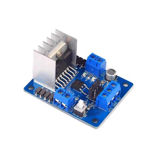 L298N Dual H-Bridge Motor Driver Module, Blue Board