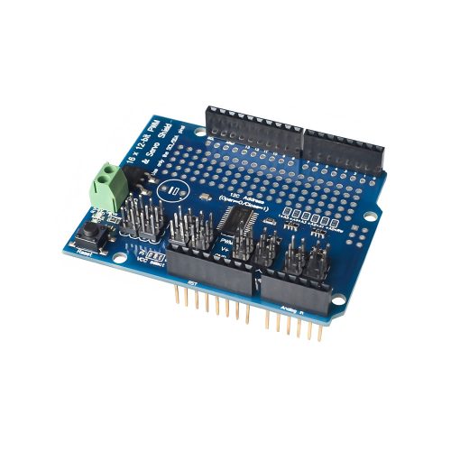 16 Channel 12-bit PWM/Servo Motor Driver Shield Module, I2C interface